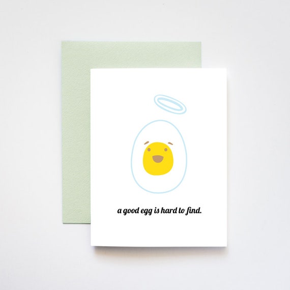 Good Egg Easter Hunt Friendship Love Greeting Card