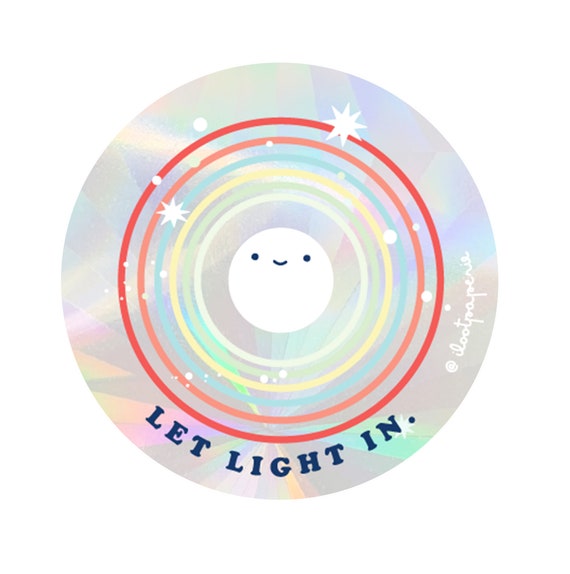 NEW** Let Light In! Suncatcher Sticker Rainbow Maker Window Decal