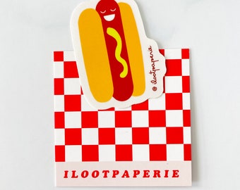 NEW** Hot Dog Mini Sticker