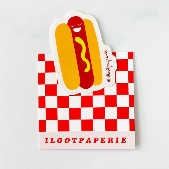 NEW** Hot Dog Mini Sticker