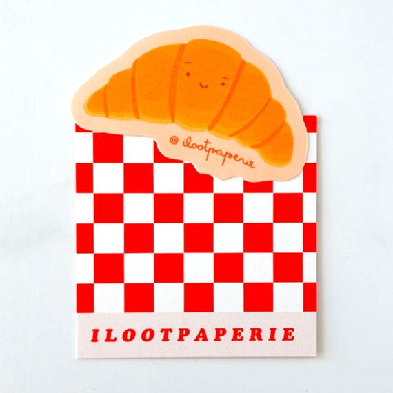 NEW** Croissant Confidant Mini Sticker