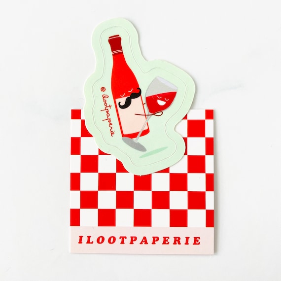 NEW** Wine Mini Sticker