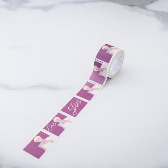Noodle Jin STAMPS Washi Tape, Pattern Paper Tape, Gift Wrap, Stocking Stuffer, Kawaii Tape, Journal, Planner, Notepad, Gifts