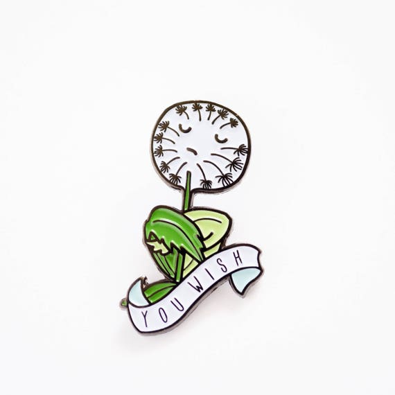 You Wish Dandelion Soft Enamel / Lapel Pin