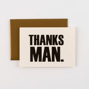 MERCI HOMME Merci Carte de vœux