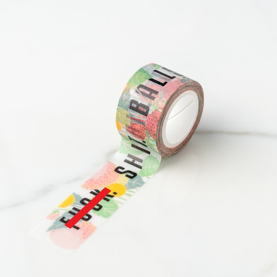 F%*}+. S#@*. Balls. Floral Cuss Words Washi Tape