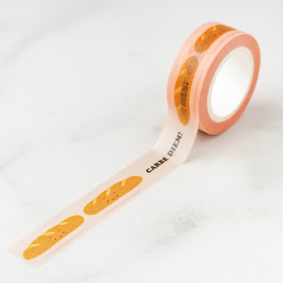 Carbe Diem Baguette Bread Loaf Washi Tape