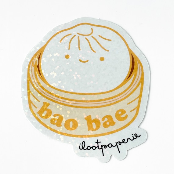 NEW** Shimmery Glitter! Bao Bae Single Sticker