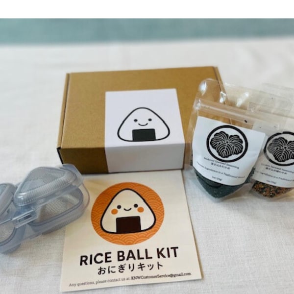 Kit para preparar bolas de arroz Onigiri, regalo japonés para el almuerzo Bento, actividad divertida de cocina para niños, comida japonesa