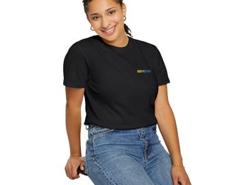 Colorful Unisex Garment-Dyed T-Shirt, Casual Summer Tee, Perfect for Festivals, Everyday Wear, Gift for Friends