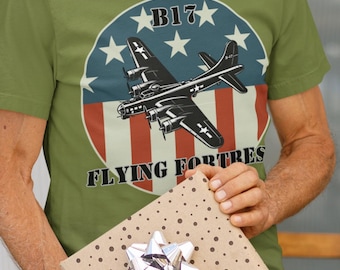 T-shirt bombardier de la Seconde Guerre mondiale : B17 Flying Fortress
