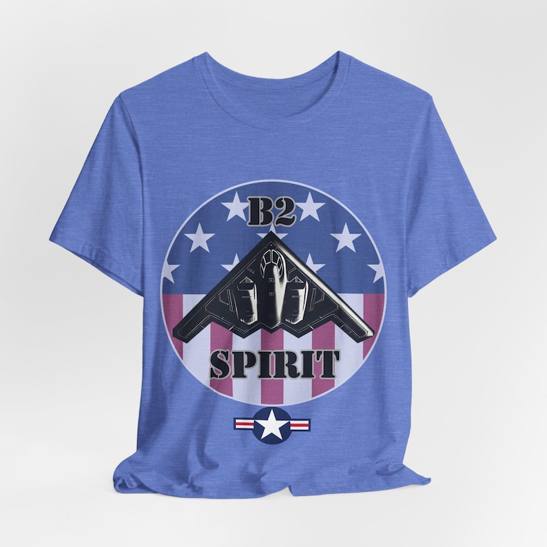 B-2 Spirit Stealth Bomber Shirt: Patriotic USAF Aviation Tee image 2