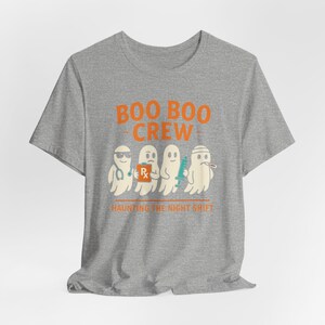 Nurse Halloween Shirt, Funny Boo Boo Crew Tee, Spooky Season image 6