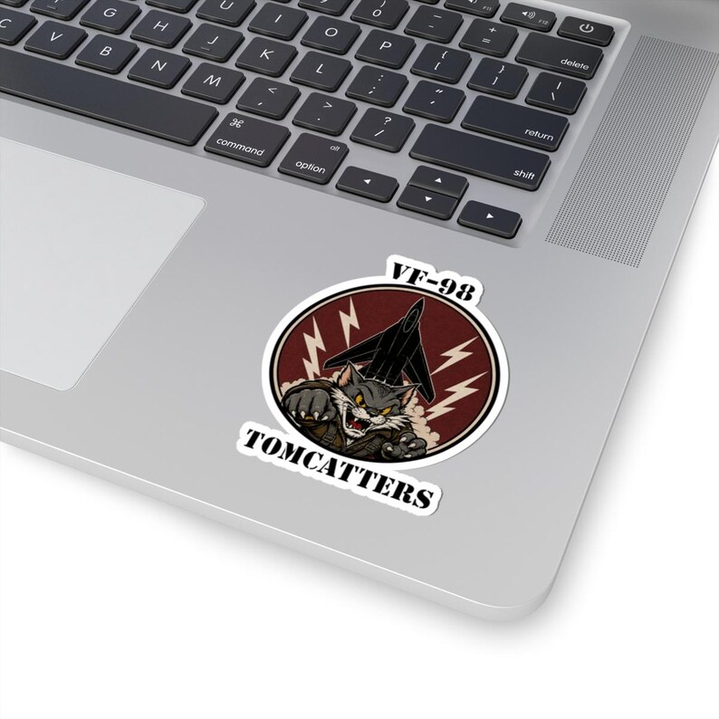 F-14 Tomcat VF-98 Tomcatters Navy Fighter Squadron Sticker, Aviation Decal image 6