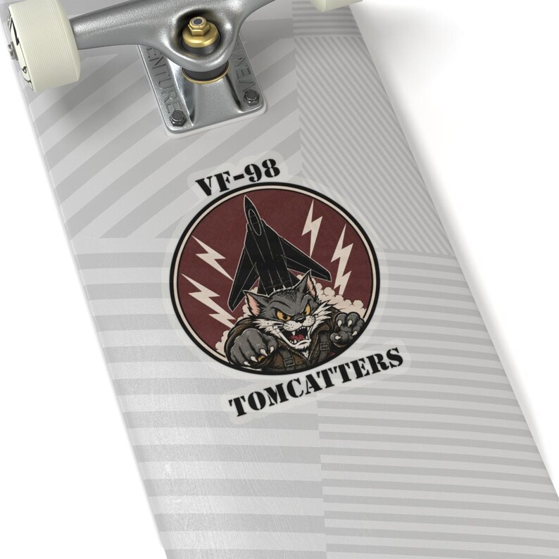 F-14 Tomcat VF-98 Tomcatters Navy Fighter Squadron Sticker, Aviation Decal image 9