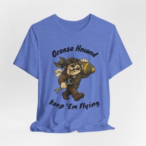 WWII Aviation Mechanic Shirt, Keep Em Flying Retro Warbird Tee image 14