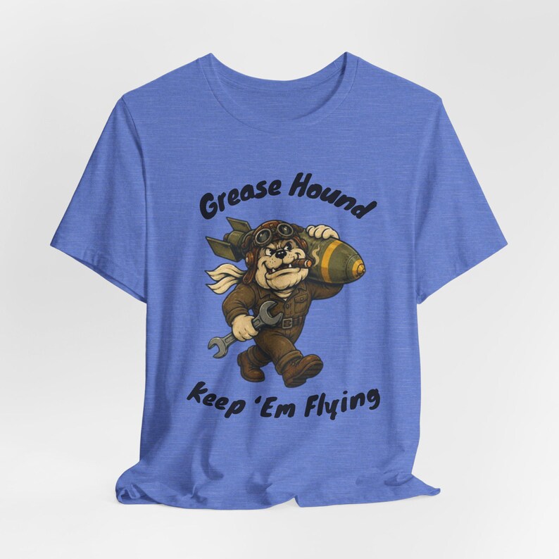 WWII Aviation Mechanic Shirt, Keep Em Flying Retro Warbird Tee image 14