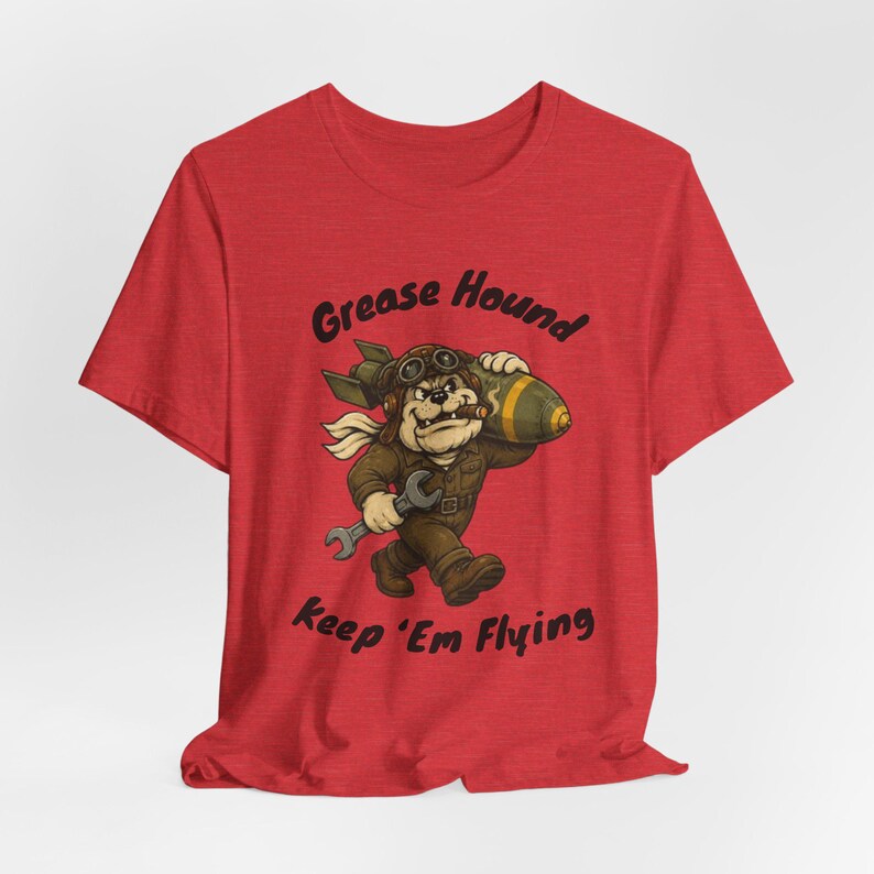 WWII Aviation Mechanic Shirt, Keep Em Flying Retro Warbird Tee image 16