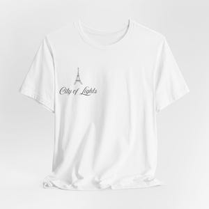 Paris Shirt, Minimalist Eiffel Tower French Travel Tee image 4