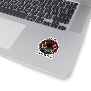 F-14 Tomcat VF-98 Tomcatters Navy Fighter Squadron Sticker, Aviation Decal image 4