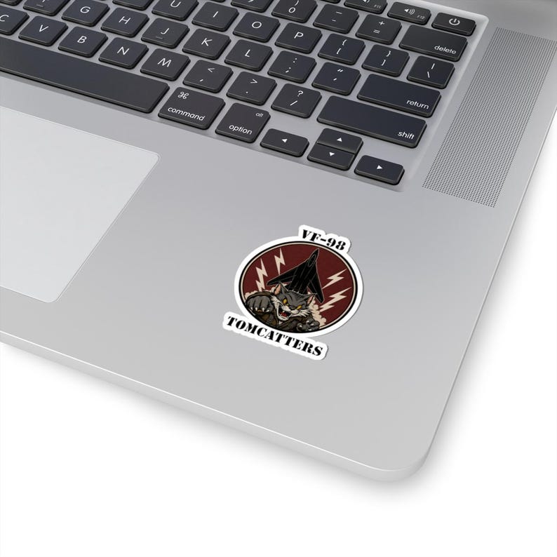 F-14 Tomcat VF-98 Tomcatters Navy Fighter Squadron Sticker, Aviation Decal image 4