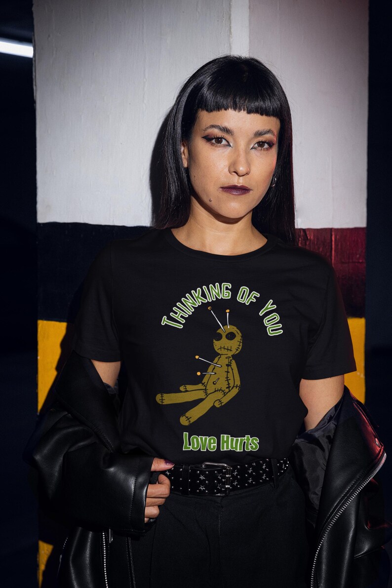 Thinking of You Voodoo Doll T-Shirt image 1