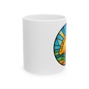 Stained Glass Pierogi Mug | Yinzer Pride | Pittsburgh Polish Comfort Food image 9