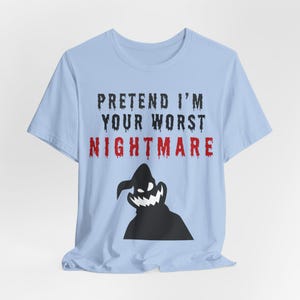 Funny Ghost Halloween Shirt, Lazy Costume Tee, Spooky Season image 6