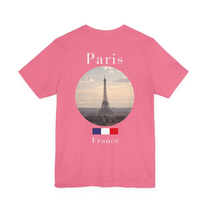 Paris T-Shirt: Eiffel Tower Graphic Tee - City of Lights image 9