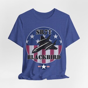 SR-71 Blackbird Recon Jet T-Shirt: Vintage Military Aircraft Graphic image 9