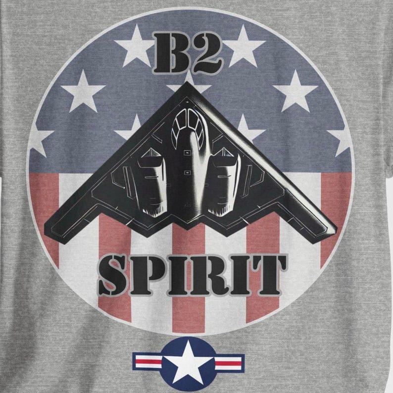 B-2 Spirit Stealth Bomber Shirt: Patriotic USAF Aviation Tee image 9