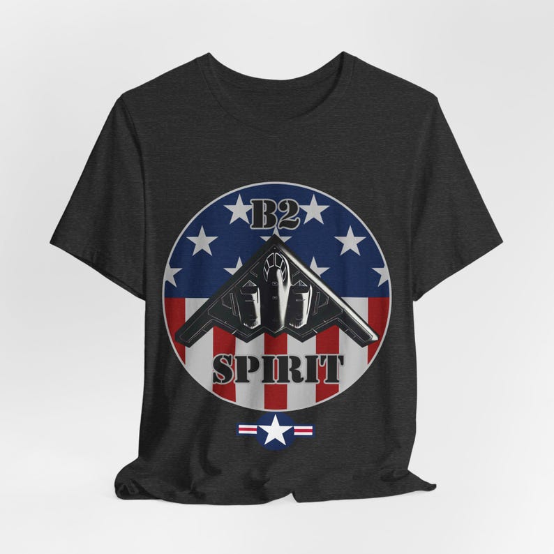 B-2 Spirit Stealth Bomber Shirt: Patriotic USAF Aviation Tee image 8