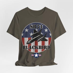 SR-71 Blackbird Recon Jet T-Shirt: Vintage Military Aircraft Graphic image 6