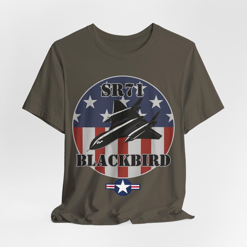 SR-71 Blackbird Recon Jet T-Shirt: Vintage Military Aircraft Graphic image 6