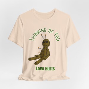 Thinking of You Voodoo Doll T-Shirt image 9