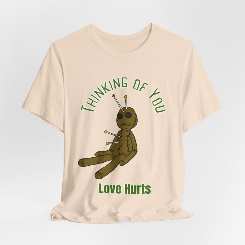 Thinking of You Voodoo Doll T-Shirt image 9