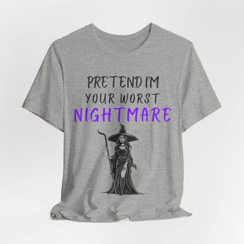 Funny Halloween Costume Shirt, Sassy Nightmare Tee, Spooky Season image 8