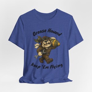 WWII Aviation Mechanic Shirt, Keep Em Flying Retro Warbird Tee image 15