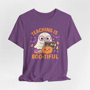 Teacher Halloween Shirt, Funny Ghost Teacher Tee, Fall Gift image 9