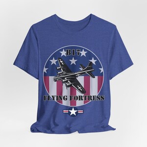 WWII bommenwerper-T-shirt: B17 Flying Fortress afbeelding 8