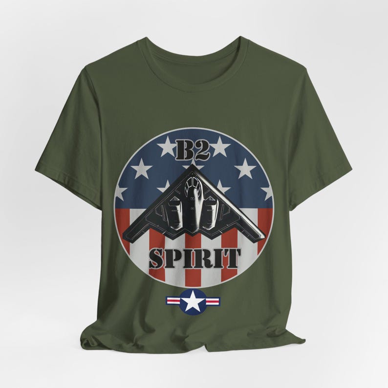 B-2 Spirit Stealth Bomber Shirt: Patriotic USAF Aviation Tee image 6