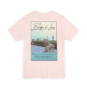 T-shirt Le pont des lions : souvenir côtier de Saint-Augustin en Floride image 7