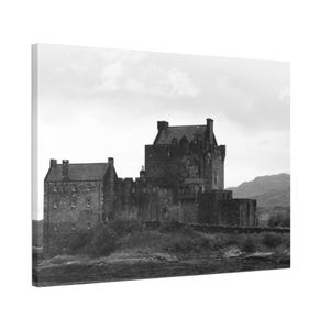 Eilean Donan Castle Canvas Print: Gothic Scotland Wall Art image 4
