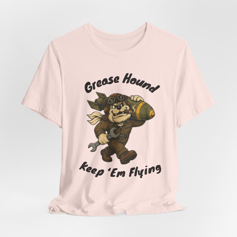 WWII Aviation Mechanic Shirt, Keep Em Flying Retro Warbird Tee image 7