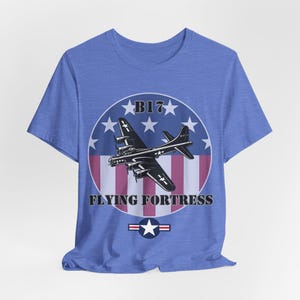 WWII bommenwerper-T-shirt: B17 Flying Fortress afbeelding 7