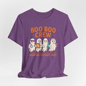Nurse Halloween Shirt, Funny Boo Boo Crew Tee, Spooky Season image 9