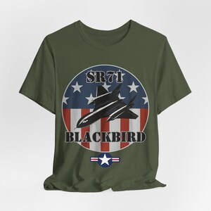 SR-71 Blackbird Recon Jet T-Shirt: Vintage Military Aircraft Graphic image 7