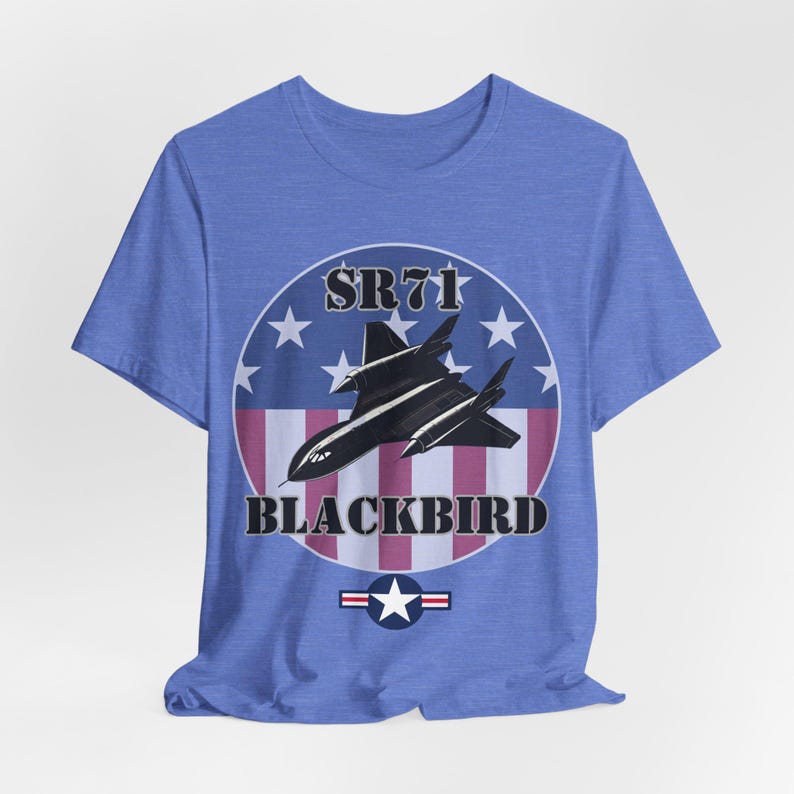 SR-71 Blackbird Recon Jet T-Shirt: Vintage Military Aircraft Graphic image 8