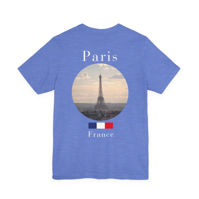 Paris T-Shirt: Eiffel Tower Graphic Tee - City of Lights image 8