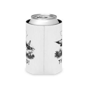 F-105 Thunderchief Can Cooler, Operation Rolling Thunder Koozie, Vietnam Veteran Beer Sleeve image 8